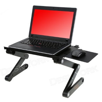 Ergonomic Bed Sofa Laptop Tray Adjustable Design by Desk York